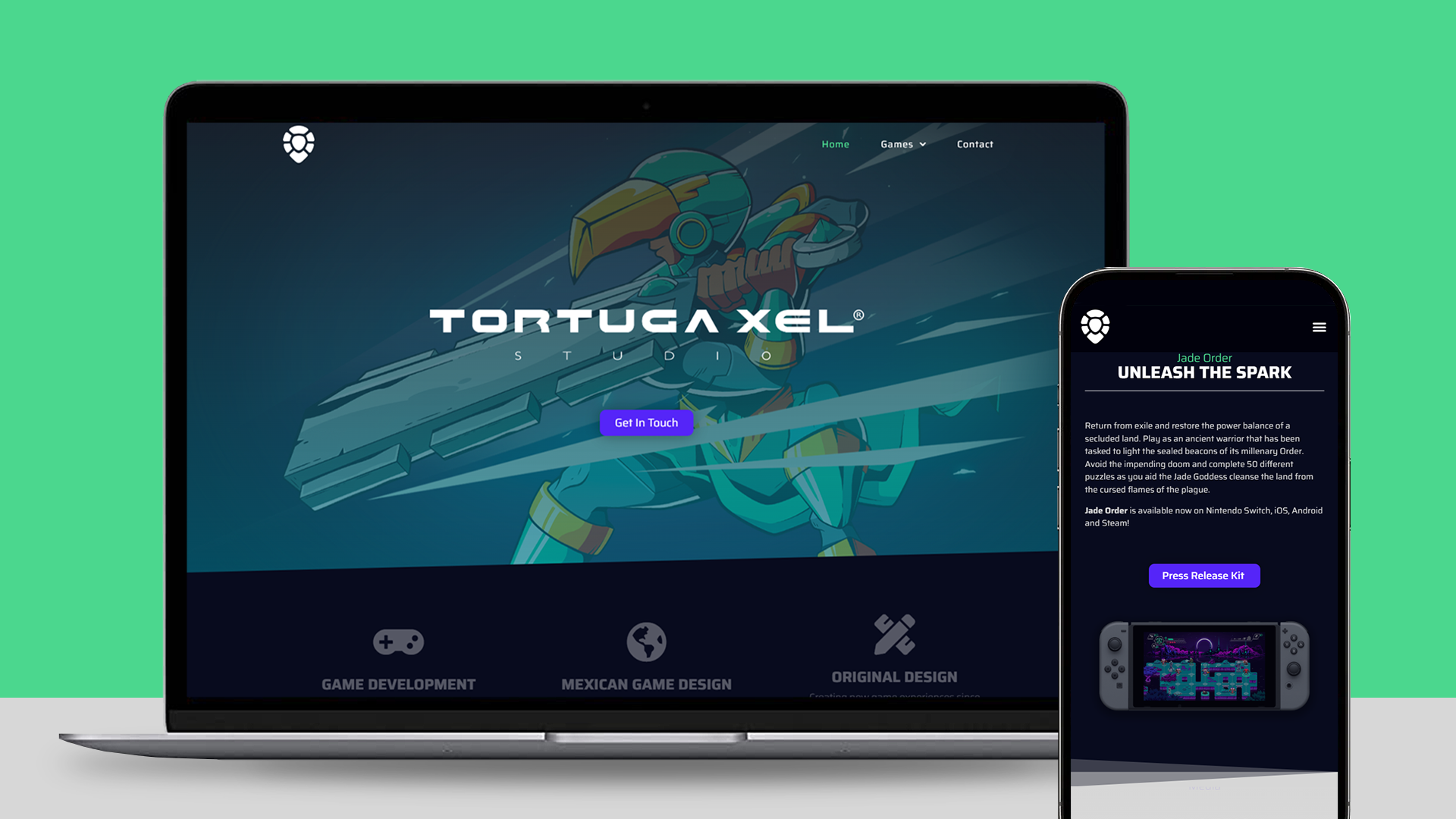 Tortuga Xel Website